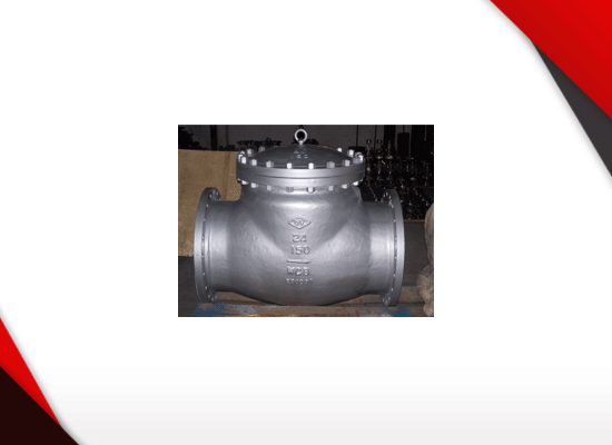 SWING CHECK VALVE CS A216 WCB