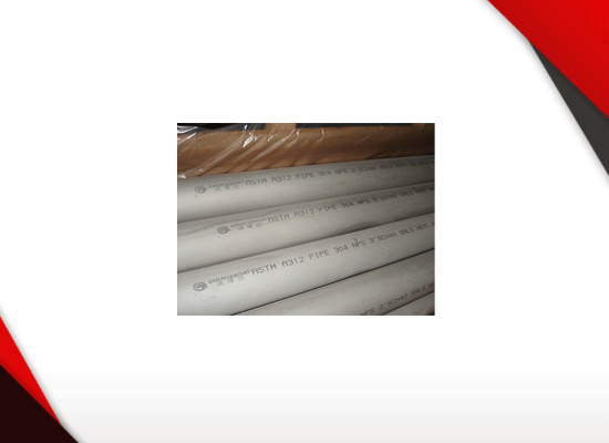 PIPE STAINLESS STEEL ASTM A312-TP304/304L