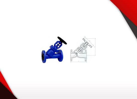 Y-GLUBE VALVE SIZE 1