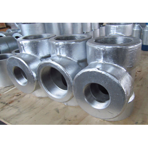 Tee Class #3000 Npt Carbon Steel Galvanize