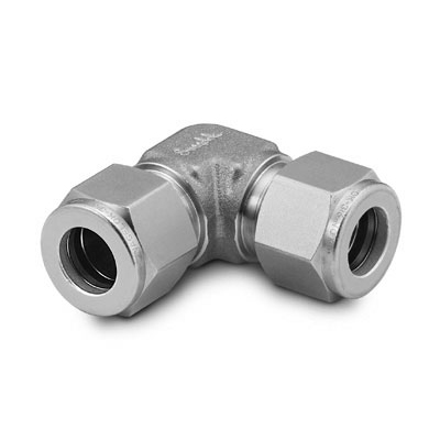 Swagelok Stainless Steel Tube Fitting, Union Elbow, 1/4 in. Tube OD