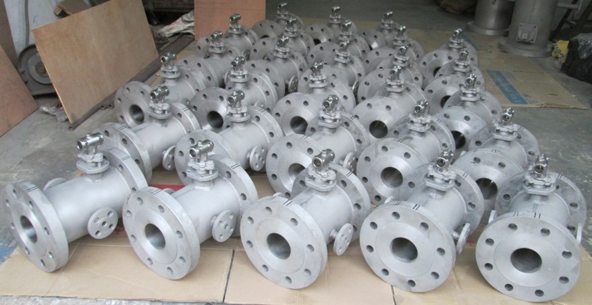 Jacket Ball Valve Carbon Steel A216 Wcb