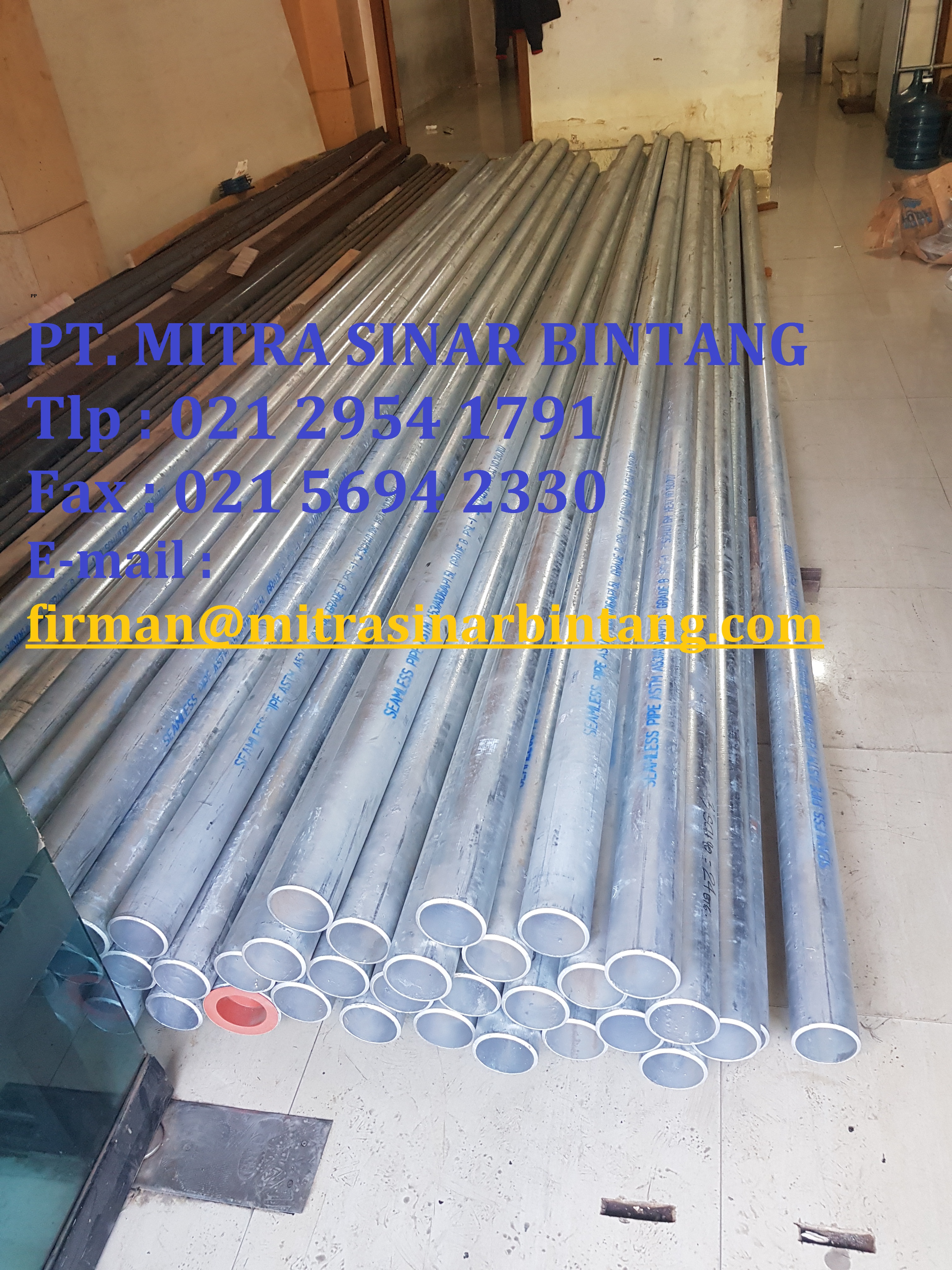 Jual Pipa Seamless Hot Dip Galvanize