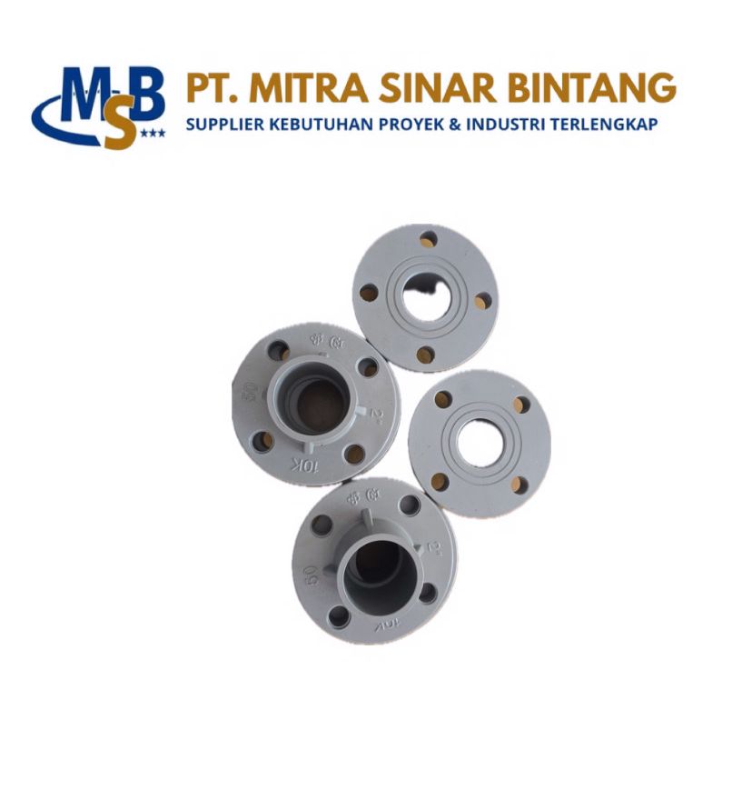 Flange PVC 2 Inch JIS 10K DN50 – Industrial Pipe Fitting
