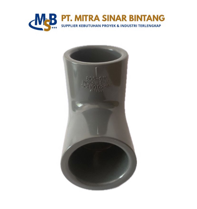 UPVC Elbow 1 Inch 90° Schedule 80 (SCH80) | Industrial Pipe Fitting